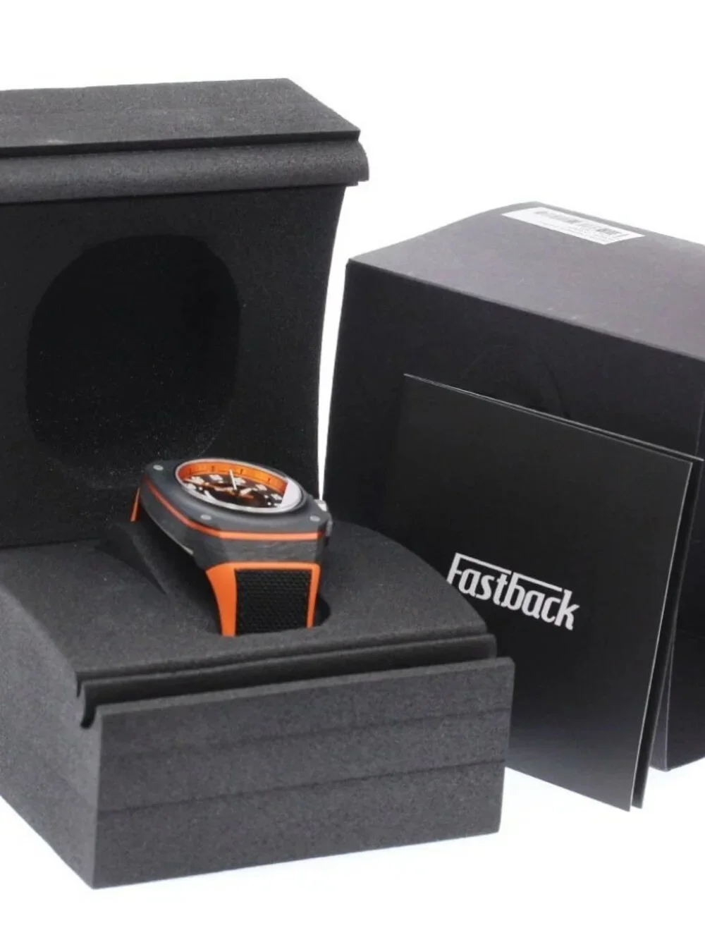 Gorilla Fastback Hugger Orange FBY09.1 black Dial Automatic Men's Watch_966146